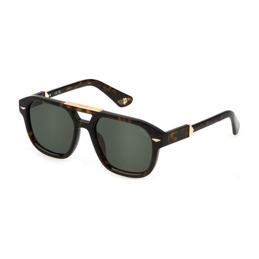 Police Brown Acetate Sunglasses Police