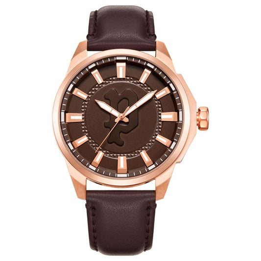 Police Brown Leather Watch Police