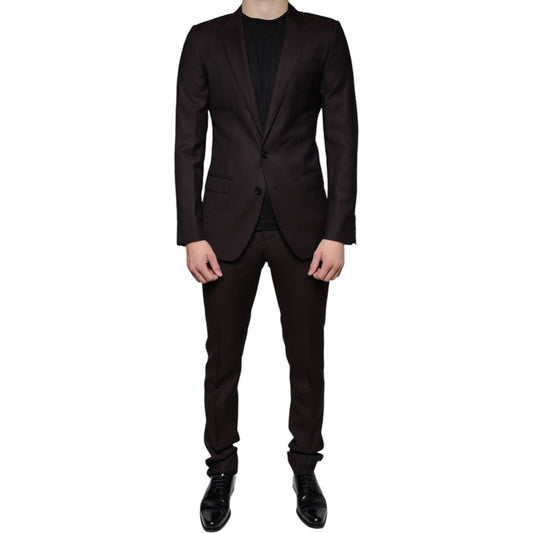 Dolce & Gabbana Indigo MARTINI Formal 2 Piece Suit Dolce & Gabbana