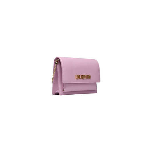 Love Moschino Purple Polyethylene Crossbody Bag Love Moschino