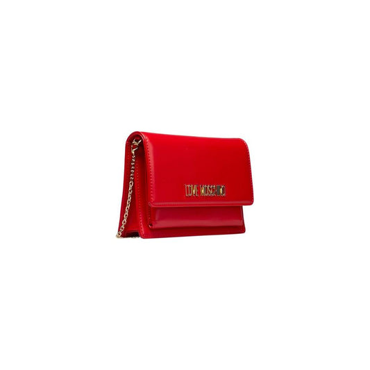 Love Moschino Red Polyethylene Crossbody Bag Love Moschino