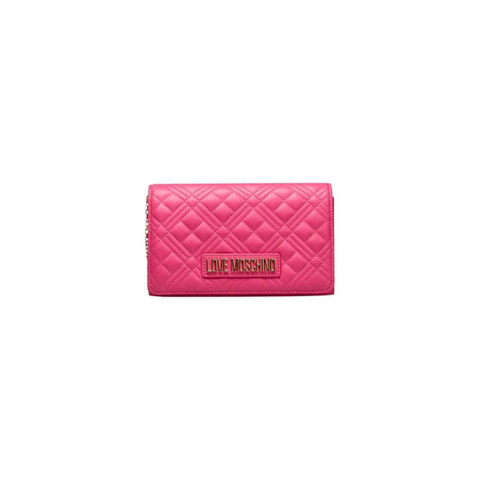 Love Moschino Fuchsia Polyethylene Crossbody Bag Love Moschino