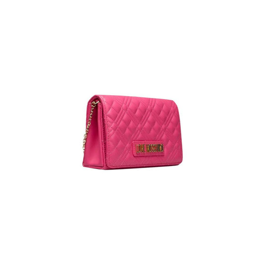 Love Moschino Fuchsia Polyethylene Crossbody Bag Love Moschino