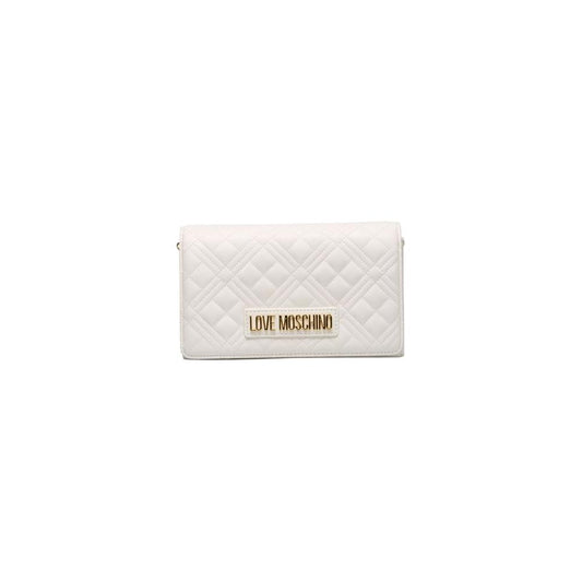 Love Moschino White Polyethylene Crossbody Bag Love Moschino