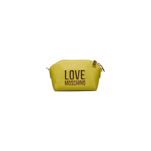 Love Moschino Yellow Polyethylene Crossbody Bag Love Moschino