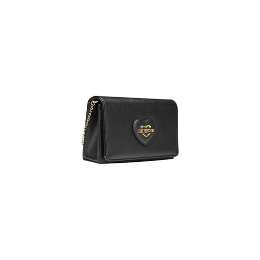 Love Moschino Black Polyethylene Crossbody Bag Love Moschino