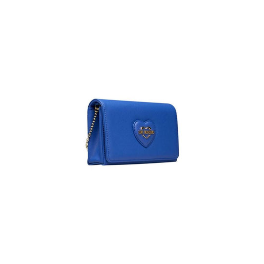 Love Moschino Blue Polyethylene Crossbody Bag Love Moschino