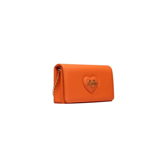 Love Moschino Orange Polyethylene Crossbody Bag Love Moschino