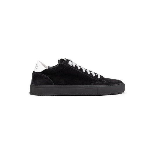 P448 Black Leather Scamociata Sneaker P448