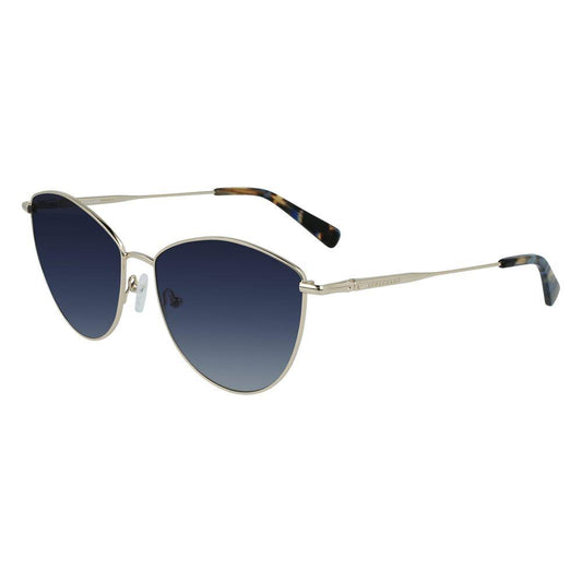 Longchamp Gold Metal Sunglasses Longchamp