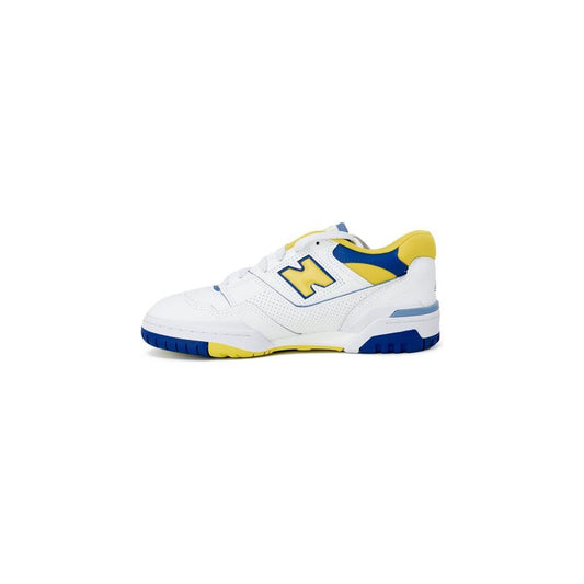 New Balance Yellow Synthetic Leather Sneaker New Balance