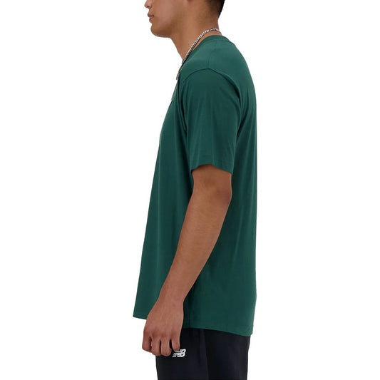 New Balance Green Cotton T-Shirt New Balance