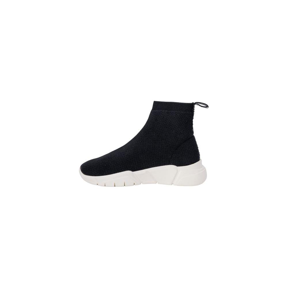 Love Moschino Black Polyester Sneaker Love Moschino