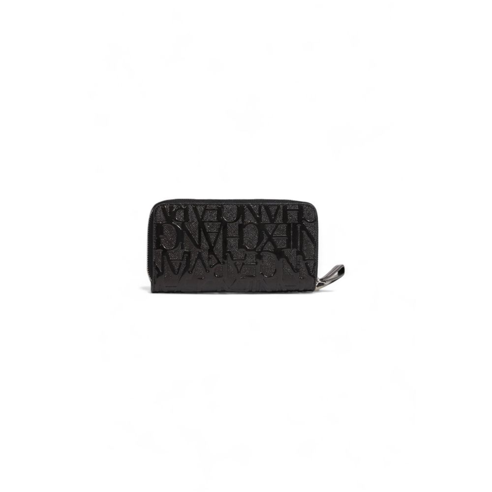 Armani Exchange Black Polyester Wallet Armani Exchange