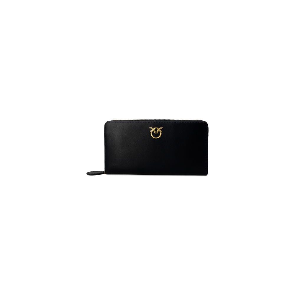 PINKO Black Leather Wallet PINKO