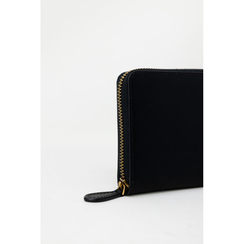 PINKO Black Leather Wallet PINKO