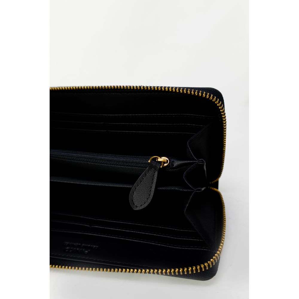 PINKO Black Leather Wallet PINKO