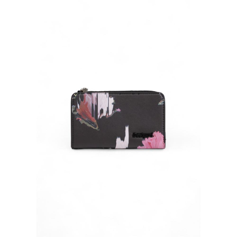 Desigual Black Polyethylene Wallet Desigual