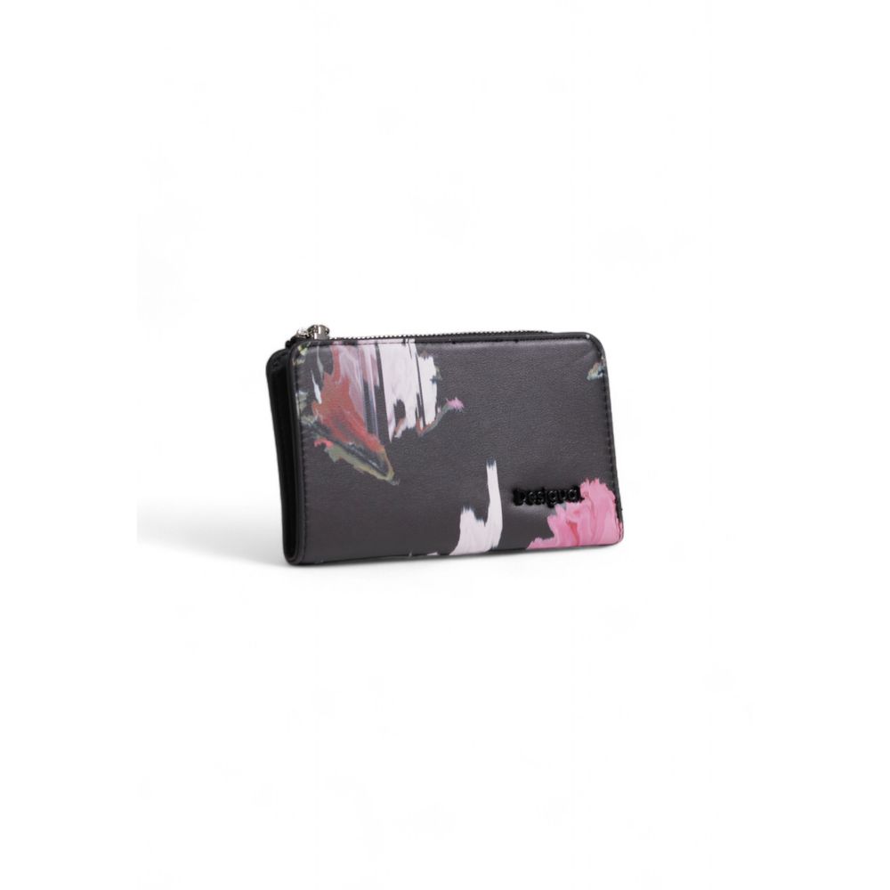 Desigual Black Polyethylene Wallet Desigual