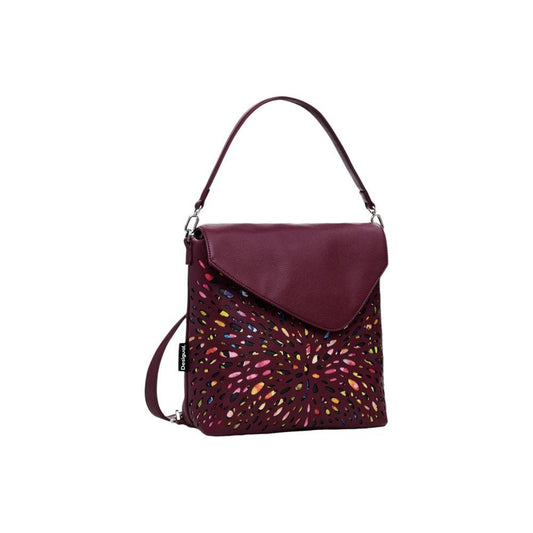 Desigual Bordeaux Polyethylene Backpack Desigual