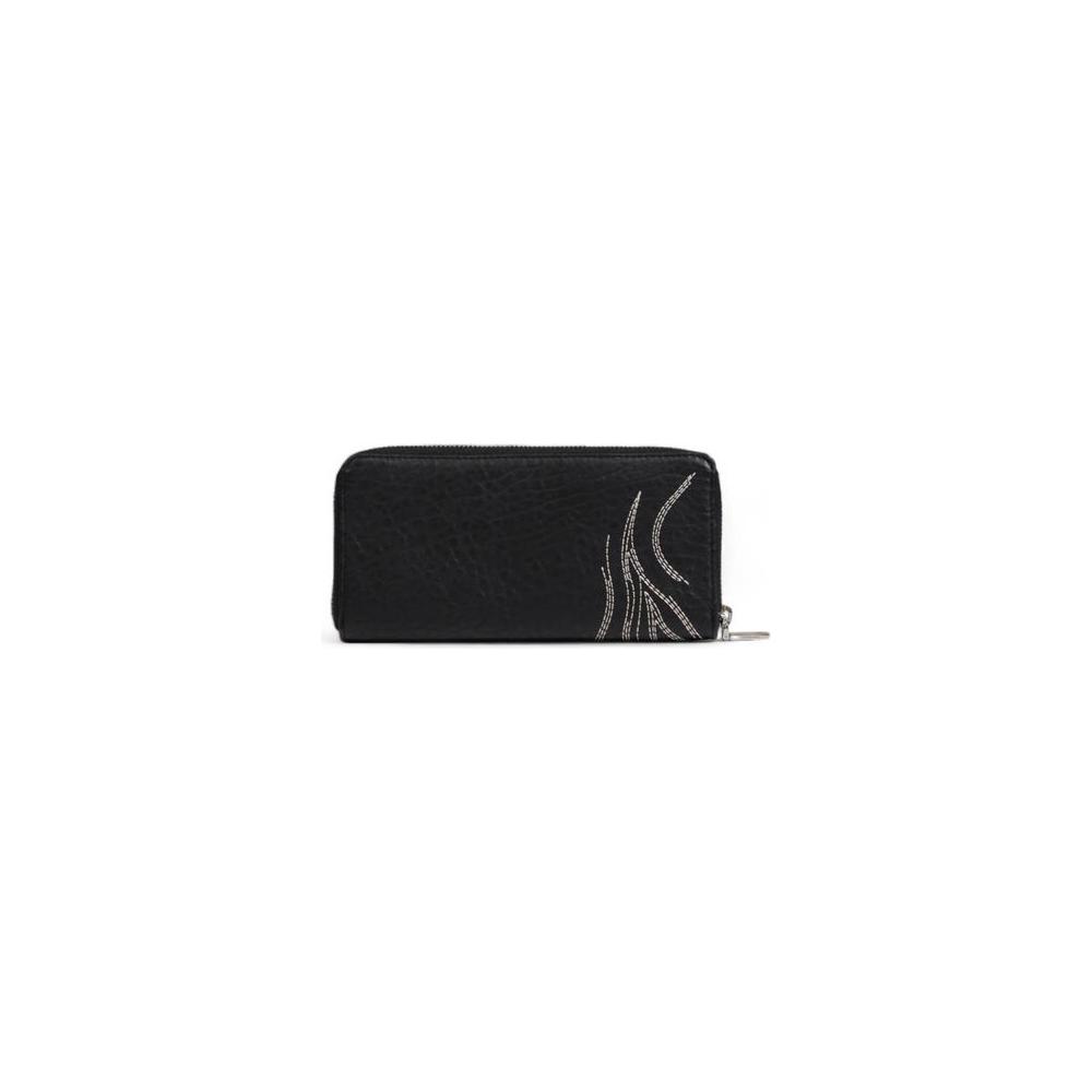 Desigual Black Polyethylene Wallet Desigual