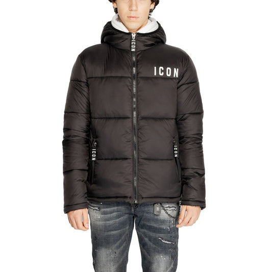 Icon Black Nylon Jacket Icon