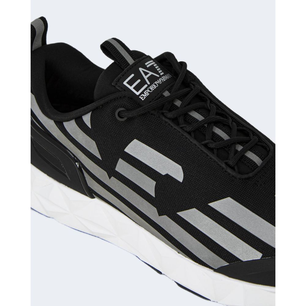 EA7 Emporio Armani Black Polyester Sneaker EA7 Emporio Armani