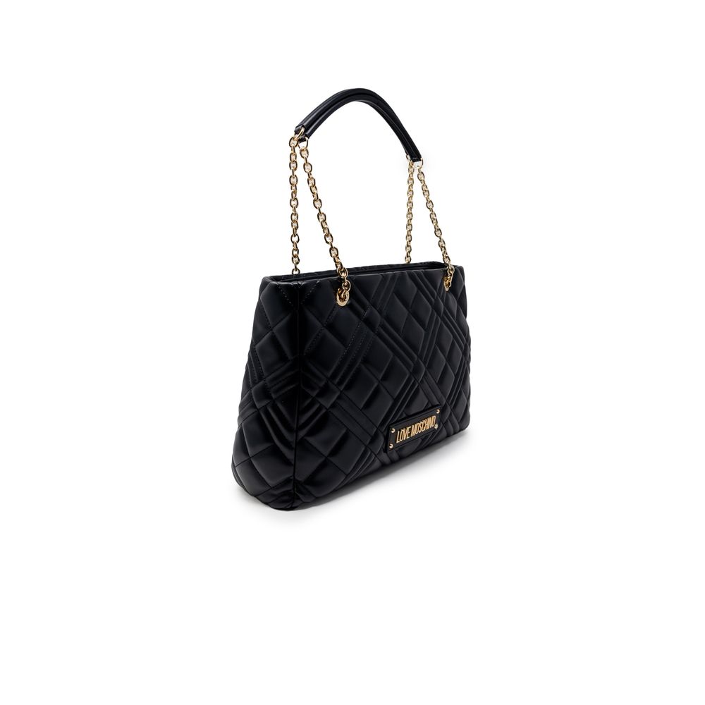 Love Moschino Black Polyethylene Handbag Love Moschino