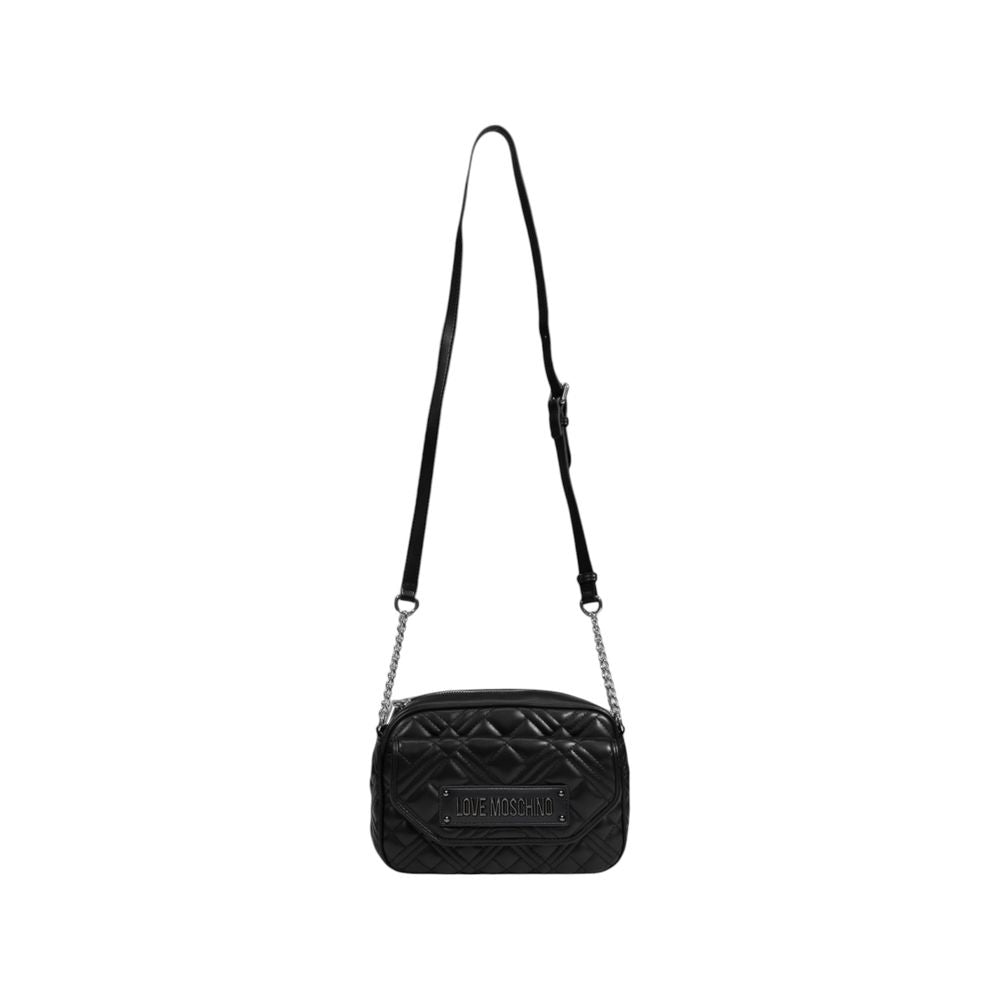 Love Moschino Bicolor Polyethylene Handbag Love Moschino