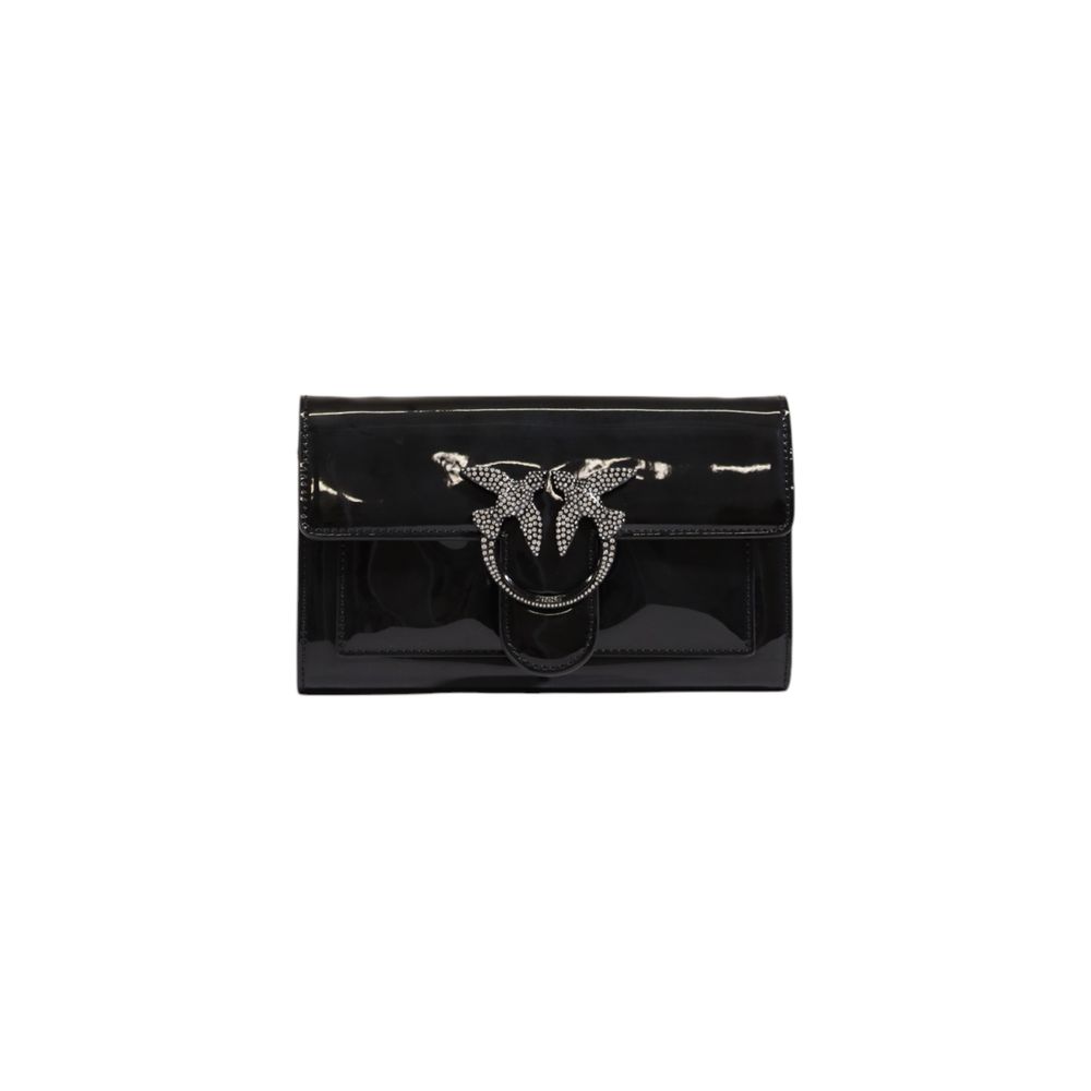 PINKO Black Polyester Wallet PINKO