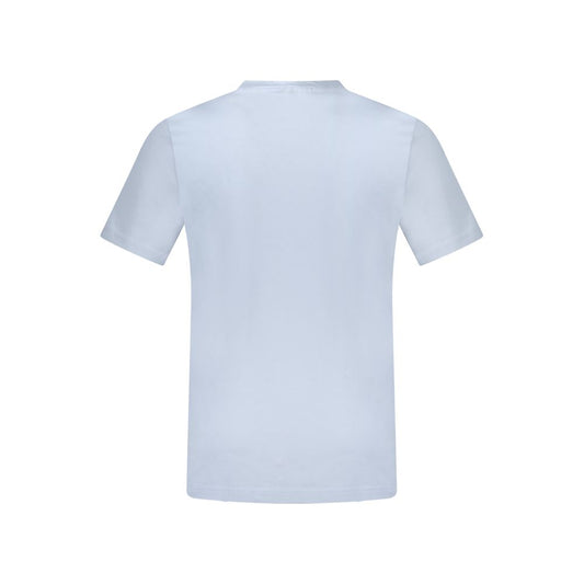 Hugo Boss Light Blue Cotton T-Shirt Hugo Boss