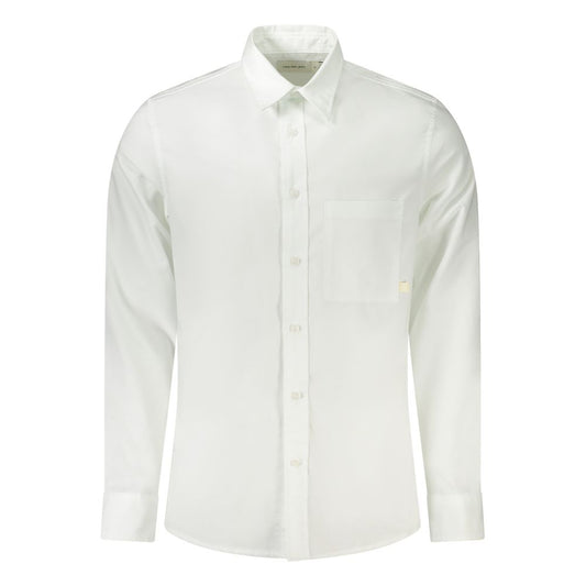 Calvin Klein White Cotton Shirt Calvin Klein