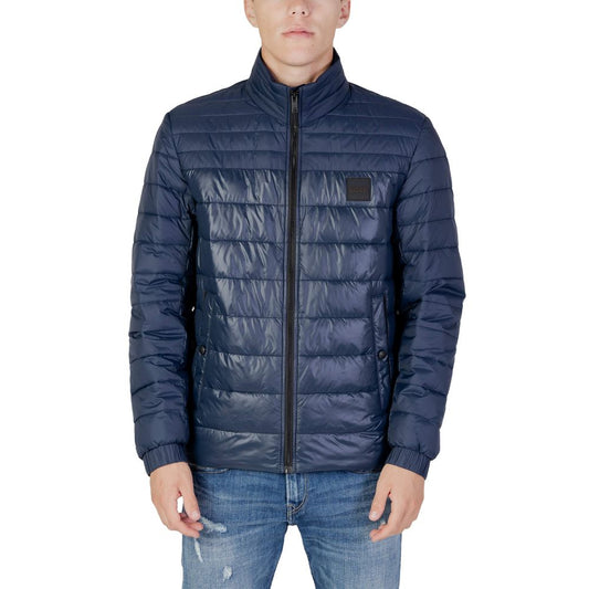 Hugo Boss Blue Polyester Jacket