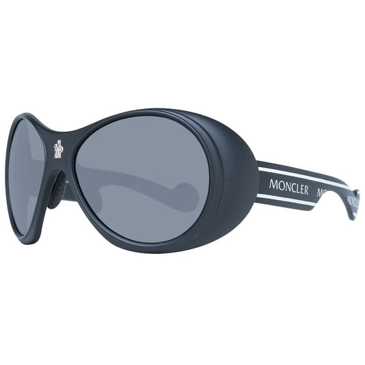 Moncler Black Unisex Sunglasses