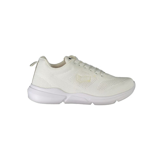 Gas White Polyester Sneaker