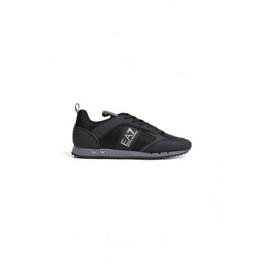 EA7 Emporio Armani Black Polyamide Sneaker