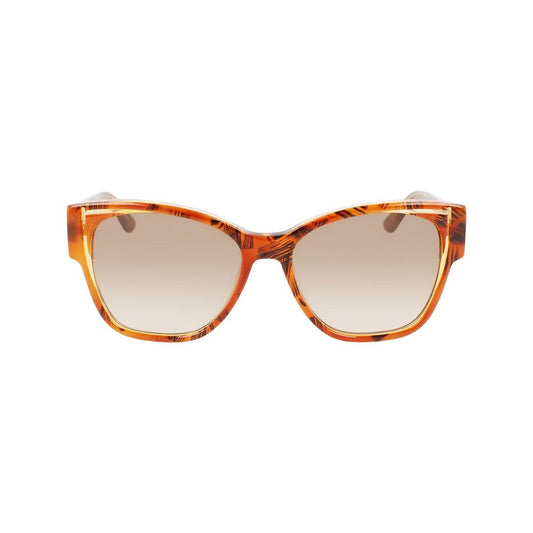 Karl Lagerfeld Orange Acetate Sunglasses