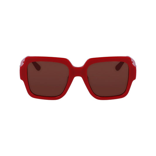 Karl Lagerfeld Red Acetate Sunglasses