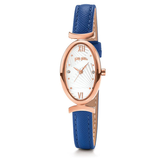 Folli Follie Blue Leather Watch