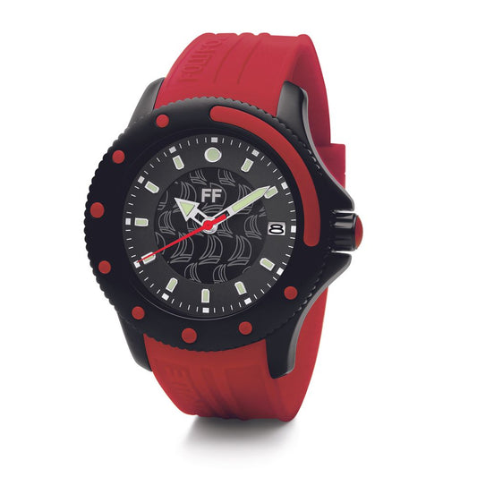 Folli Follie Red Silicone Watch