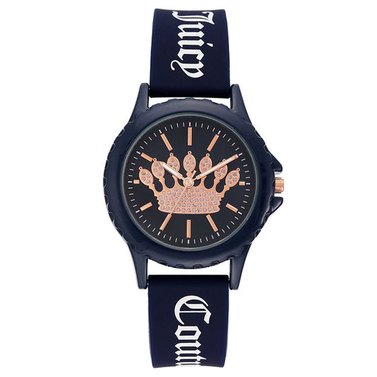 Juicy Couture Blue Silicone Watch