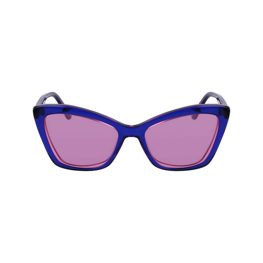 Karl Lagerfeld Blue Acetate Sunglasses