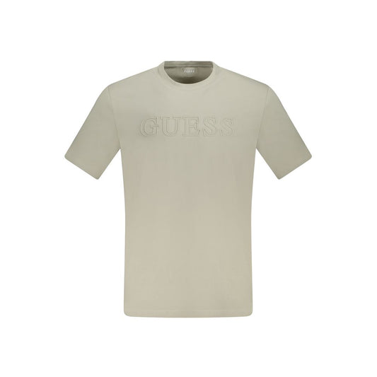 Guess Jeans Beige Cotton T-Shirt