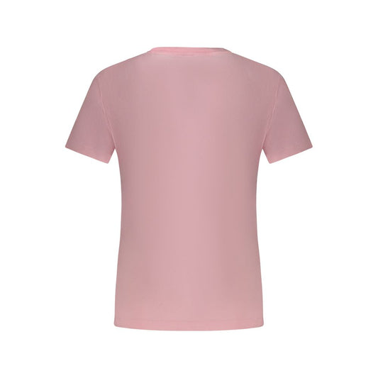 Guess Jeans Pink Cotton Tops & T-Shirt