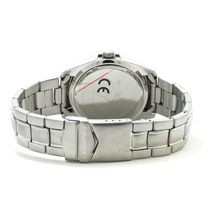 Chronotech Silver Stainless Steel Dress Watch