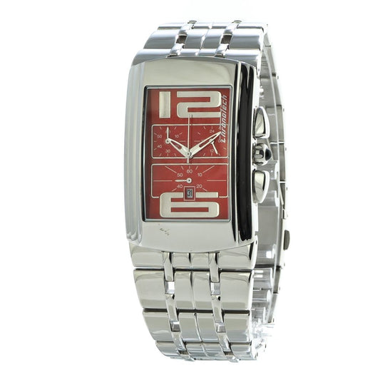 Chronotech Silver Stainless Steel Dress Watch