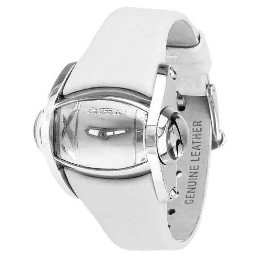 Chronotech White Leather Dress Watch Chronotech