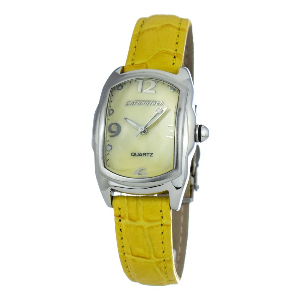 Chronotech Bicolor Leather Dress Watch Chronotech