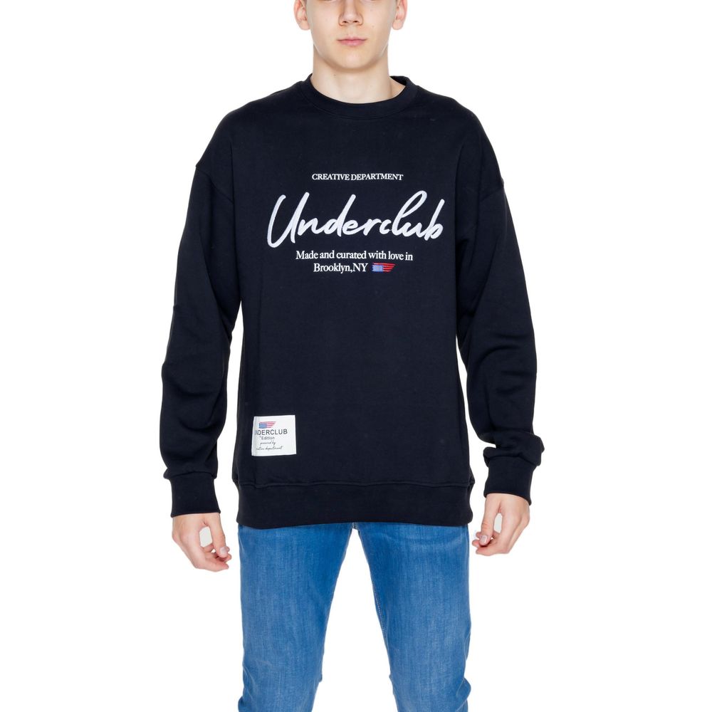 Underclub Black Cotton Sweatshirt Underclub