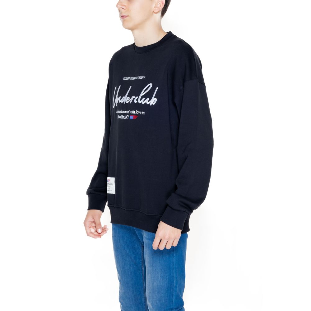 Underclub Black Cotton Sweatshirt Underclub